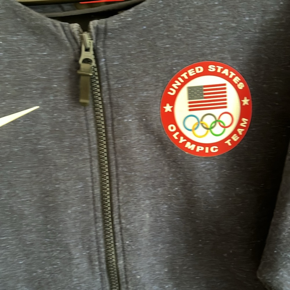 Nike Dark Blue Jacket With Olympic Patch - image 3